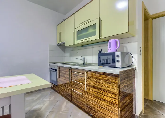 In With Sea View, Terrace, Air Conditioning, Wifi 公寓 皮罗瓦茨